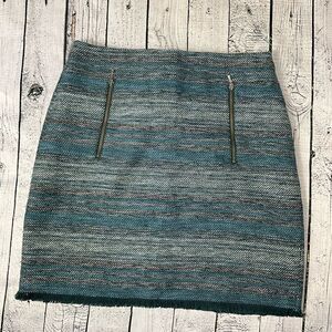 LOFT Tweed Mini Skirt